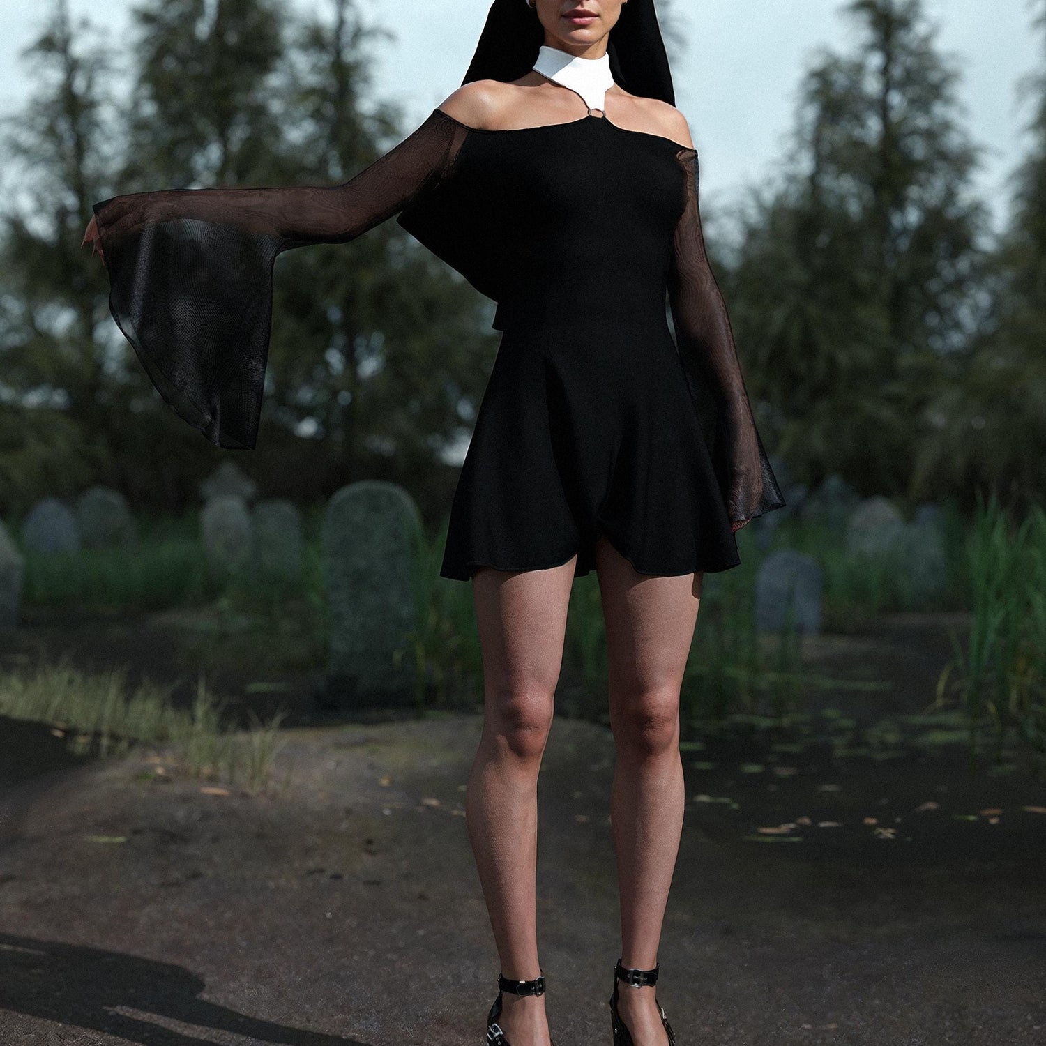 Holy Temptation Nun Dress 3