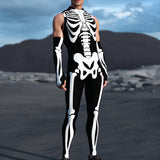 BnW Bossy Skeleton Male Sleeveless Costume