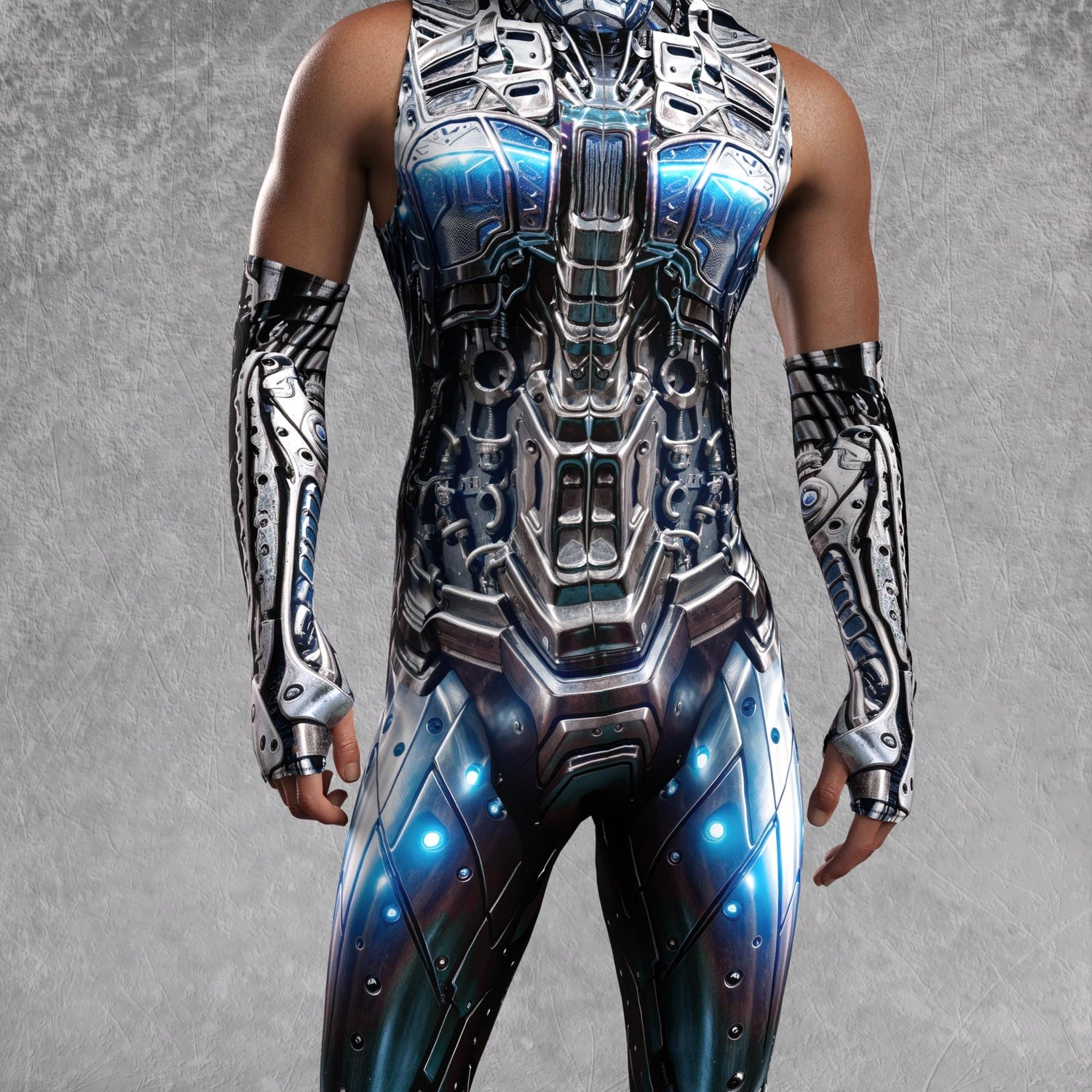 Transformer Male Sleeveless Costume 6