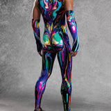 Chrome Delight Male Sleeveless Costume