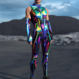 Chrome Delight Male Sleeveless Costume