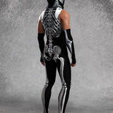 Silver Candy Skeleton Male Sleeveless Costume