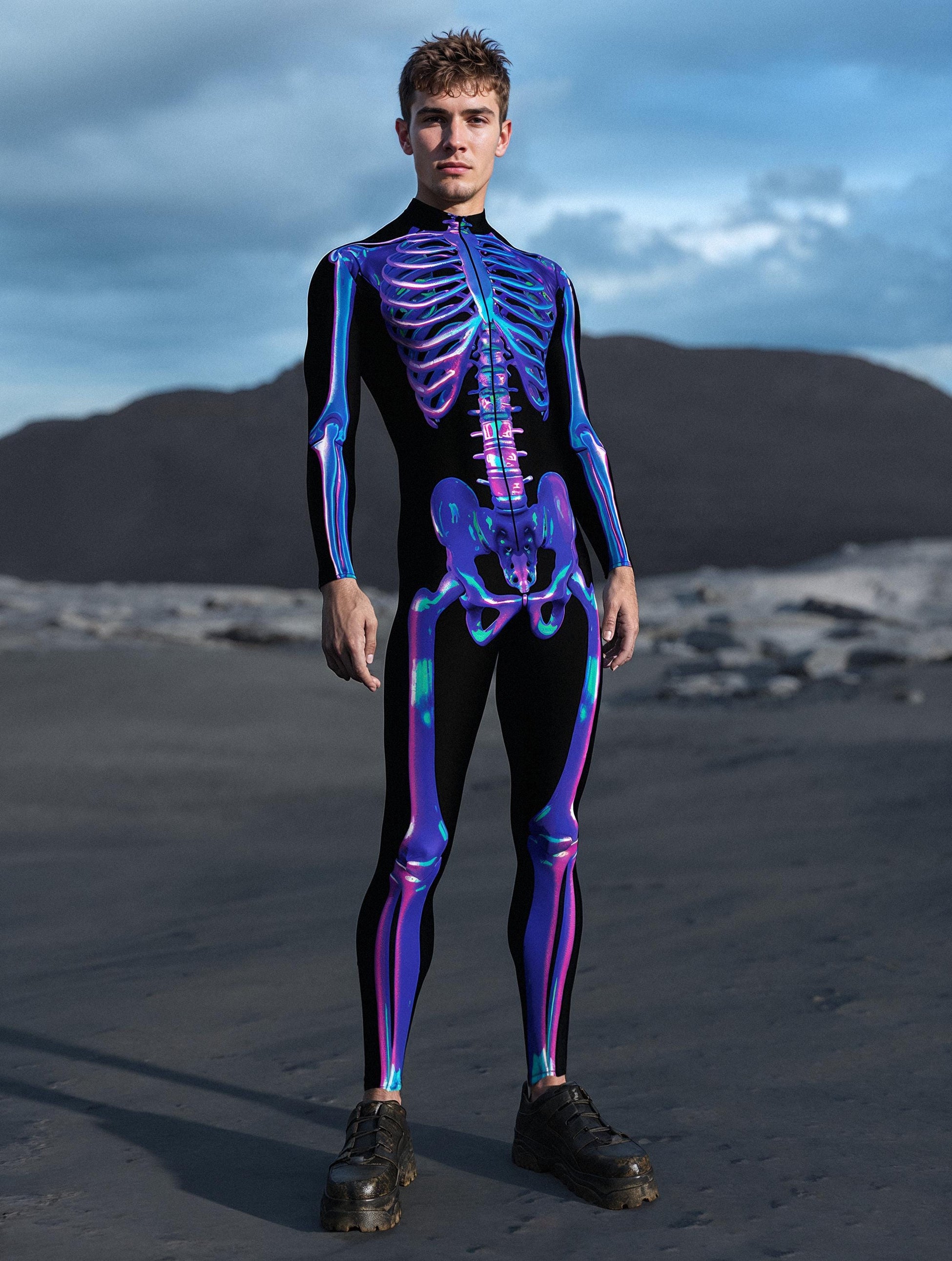 Shifty Skeleton Male Costume 2