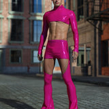 Luxe Pink Male Chaps Set