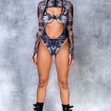 Antiparticle Buckle Bodysuit
