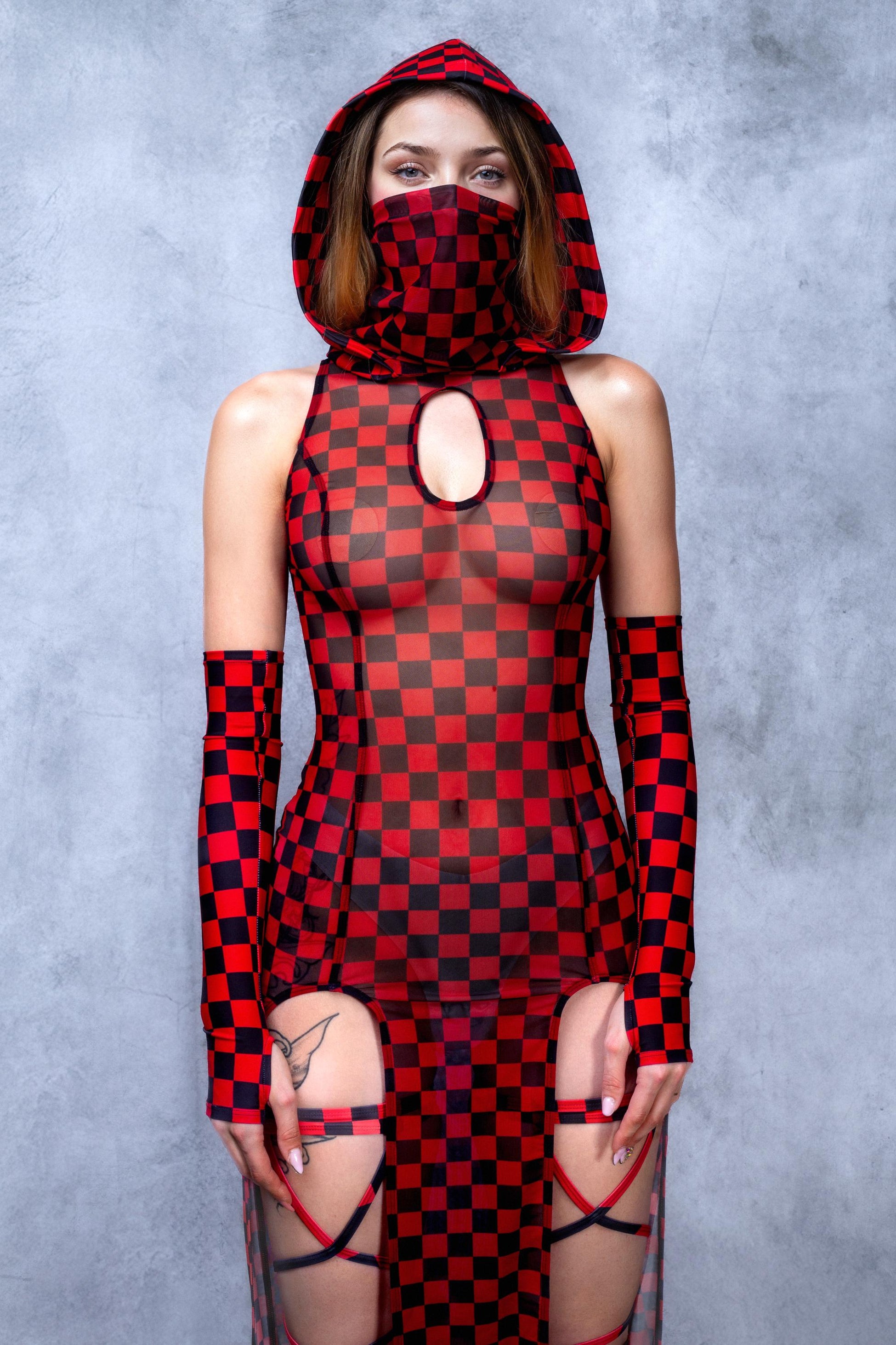 Red Flag Rave Hood 2
