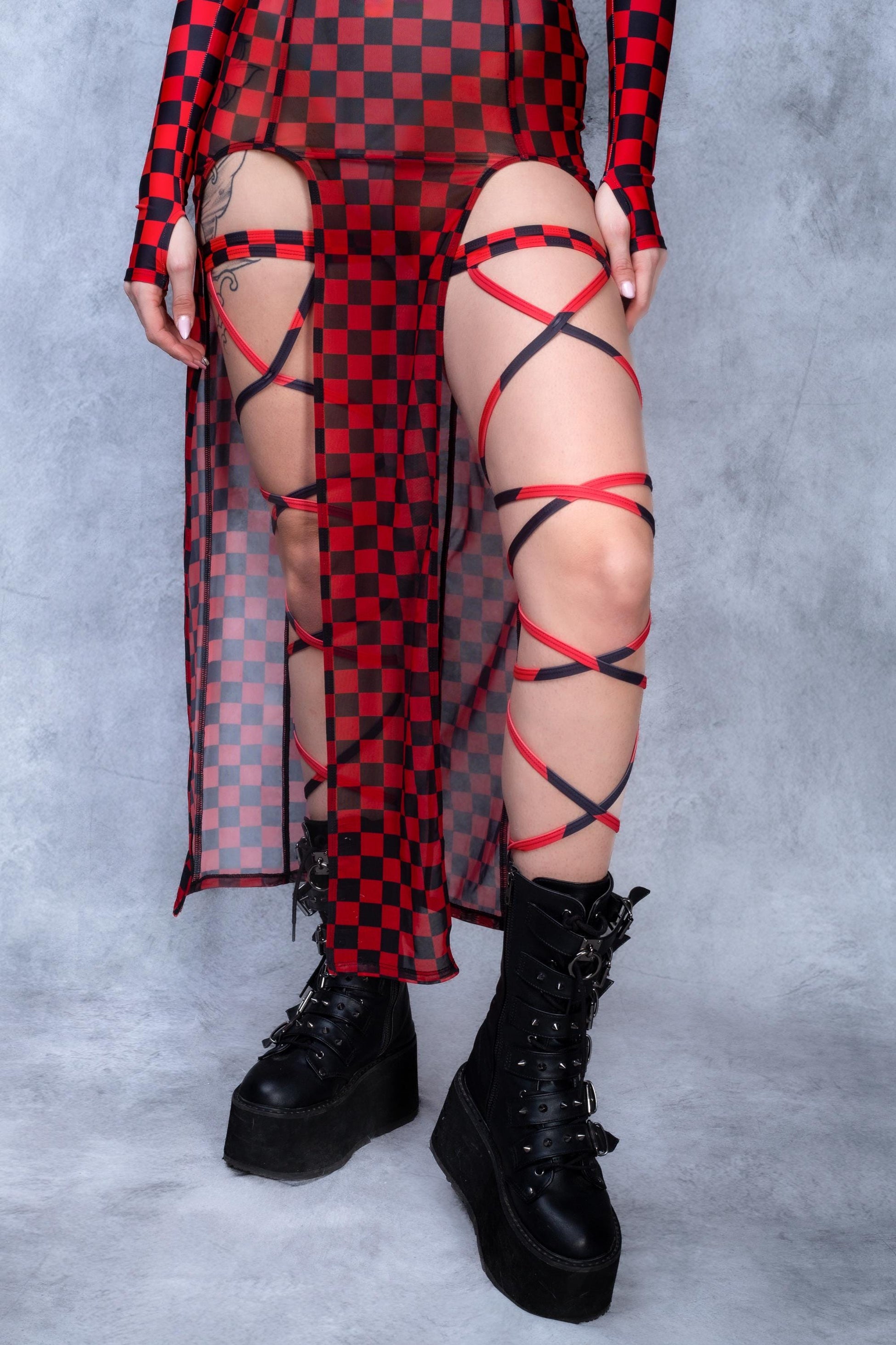 Red Flag Leg Wraps 1