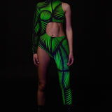 Light Diversions Green Asymmetrical Costume