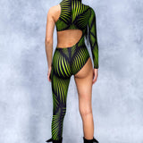 Light Diversions Green Asymmetrical Costume