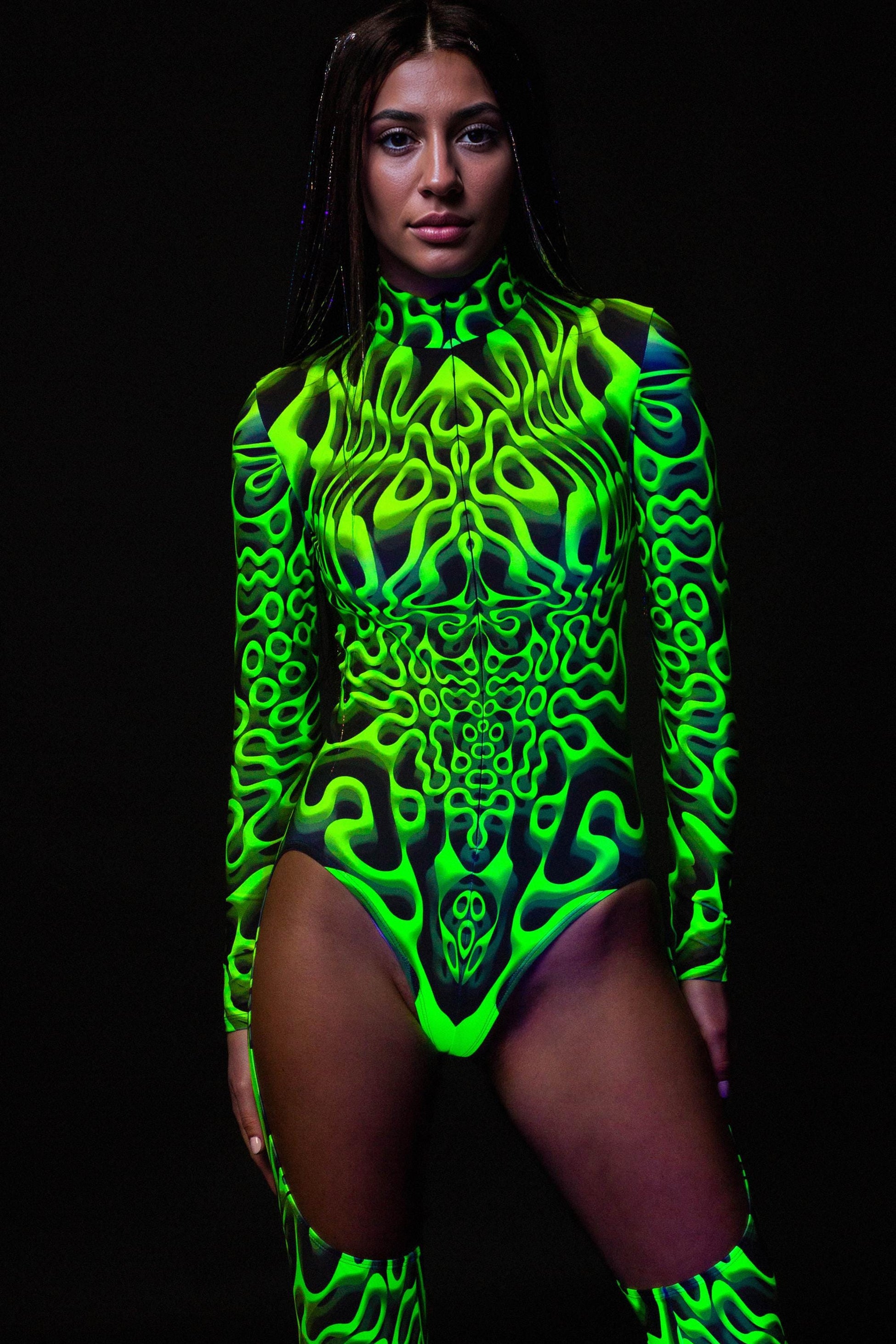 Double Vision Chaps Leotard 1