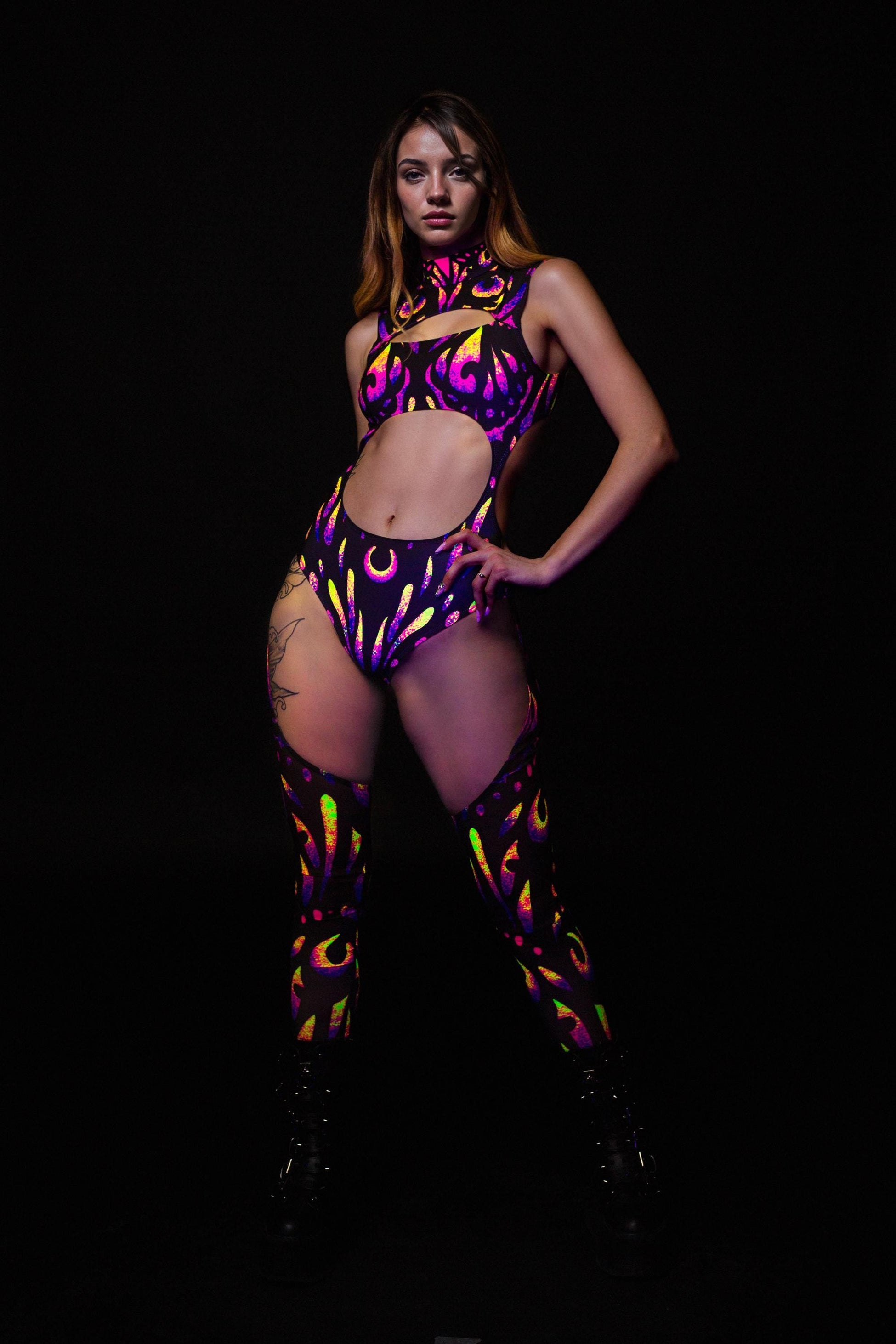 Dreamflight Chaps Leotard Duster Set 2