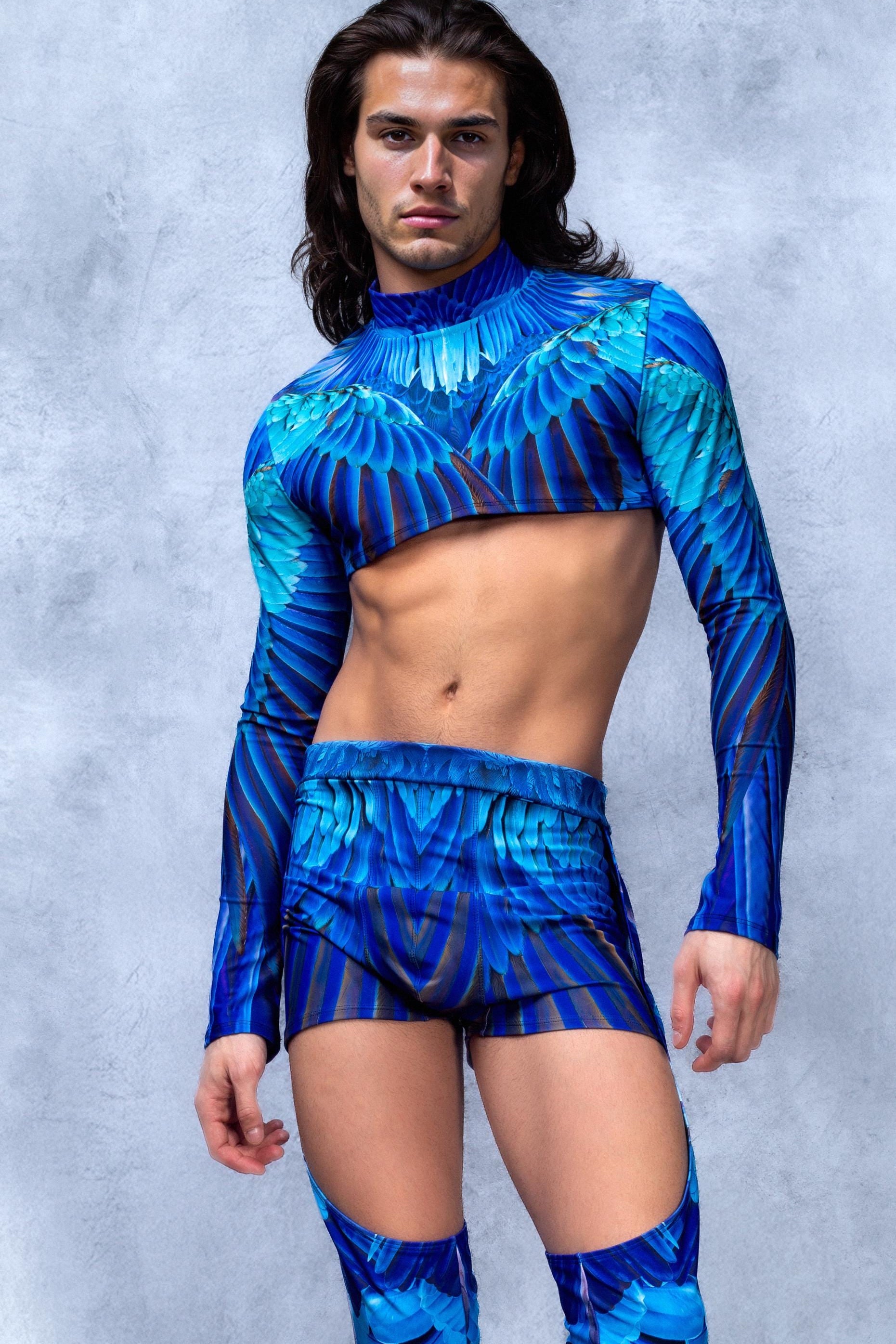 Stick Together Male Crop Top 1