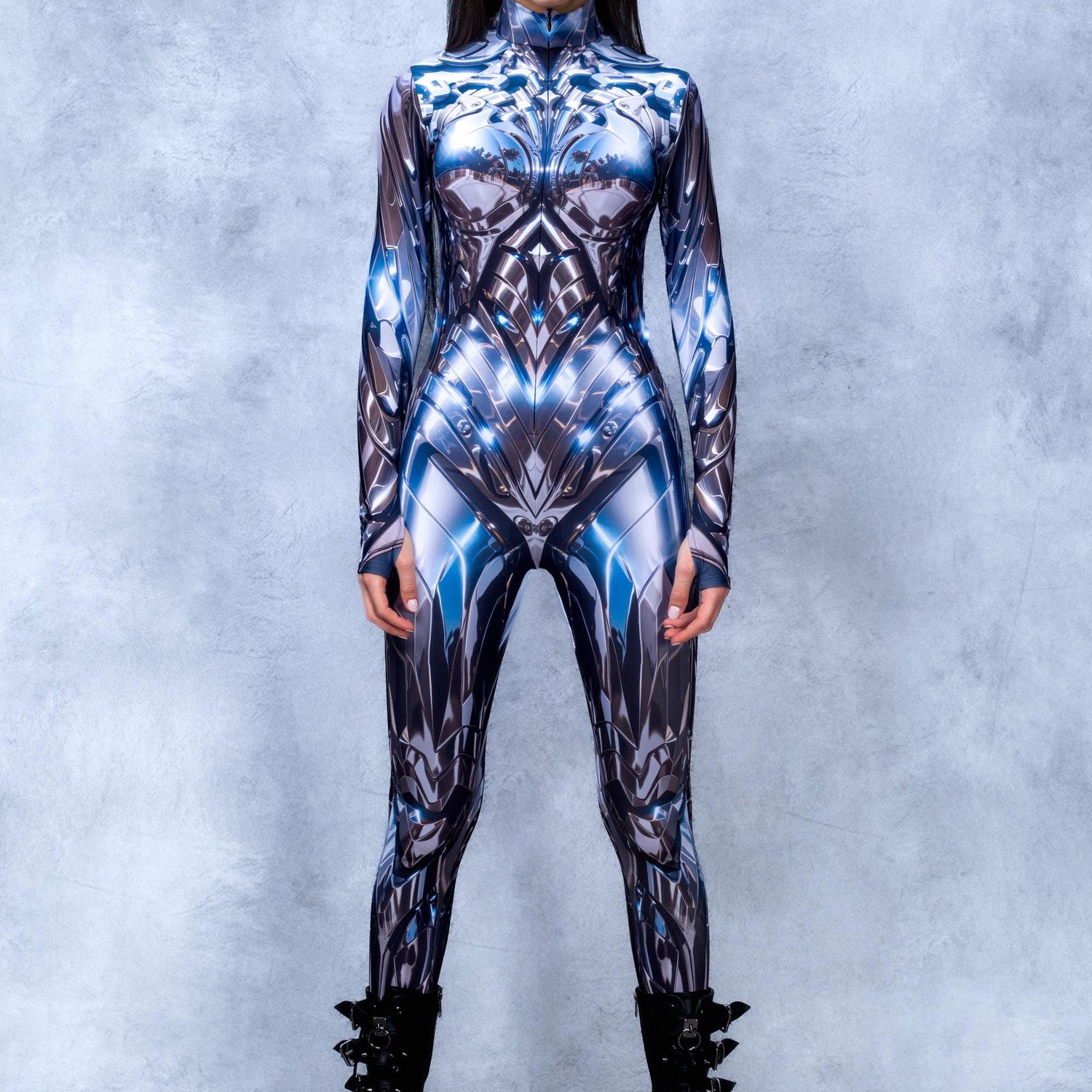 Anyma X Costume Silver