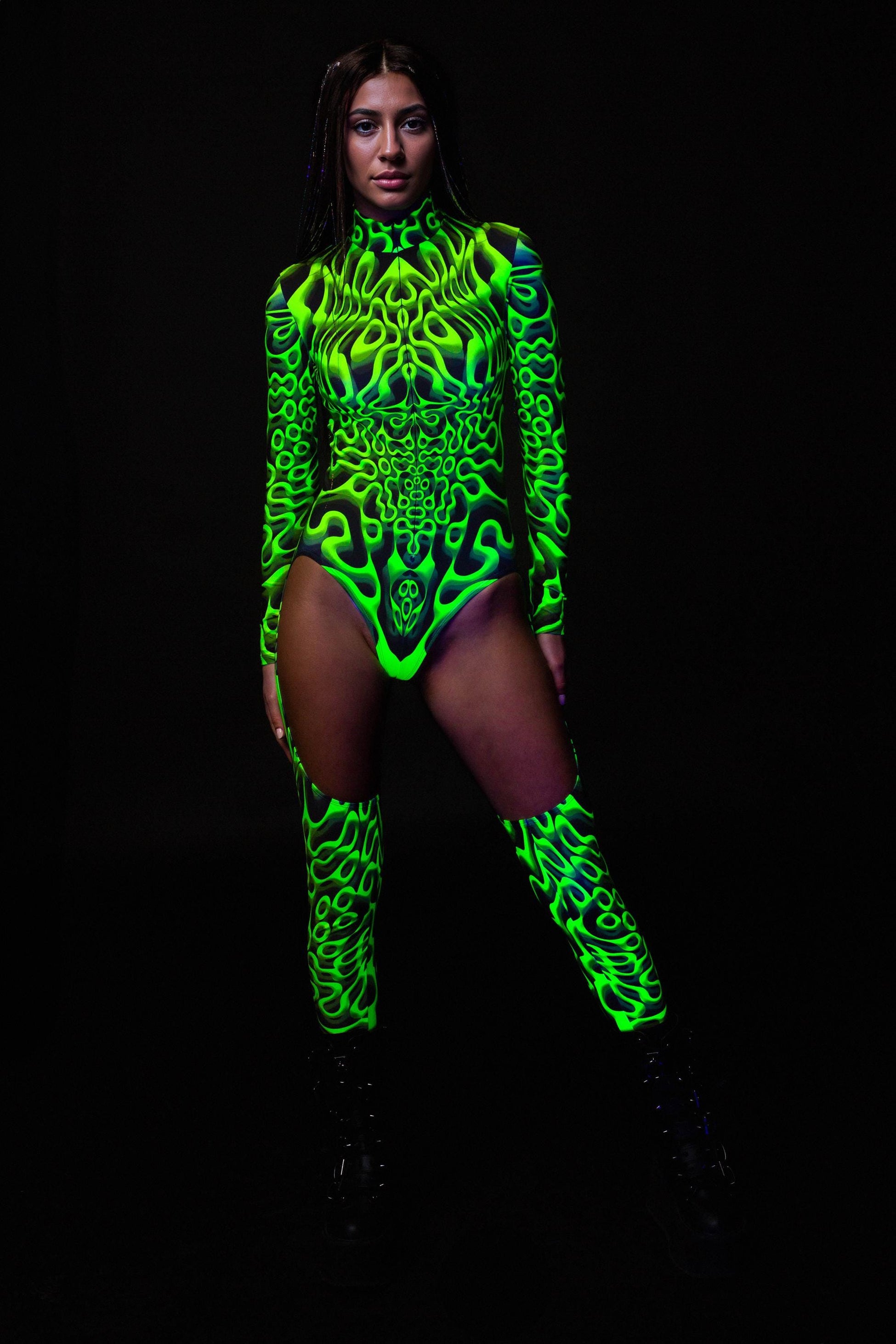 Double Vision Chaps Leotard 2