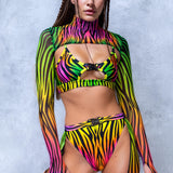 Lynx Buckle Top