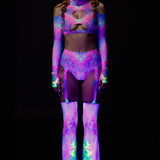 Fairy Floss Flared Bikini Chaps