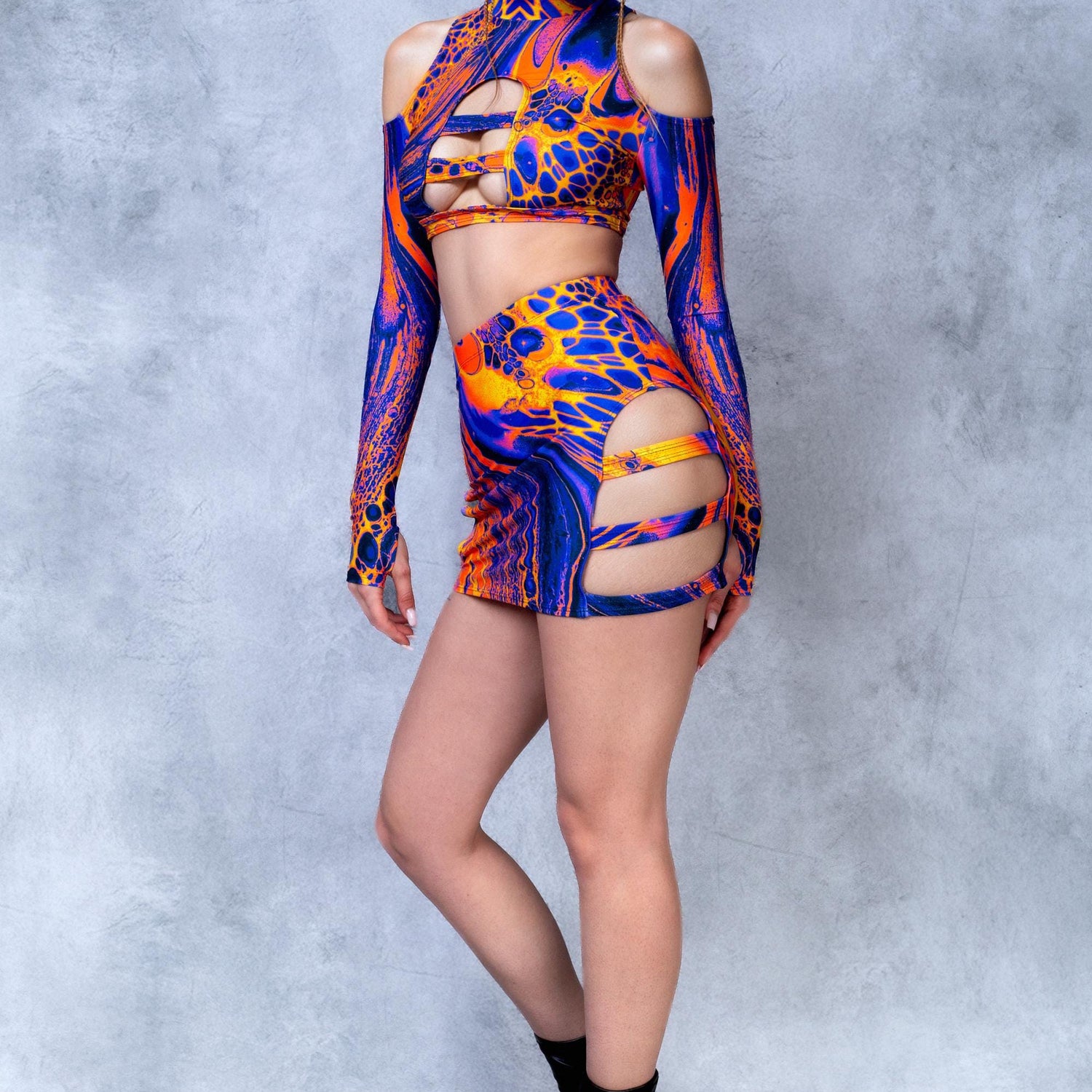 Women Melting Symphony 3-Cut Strappy Set