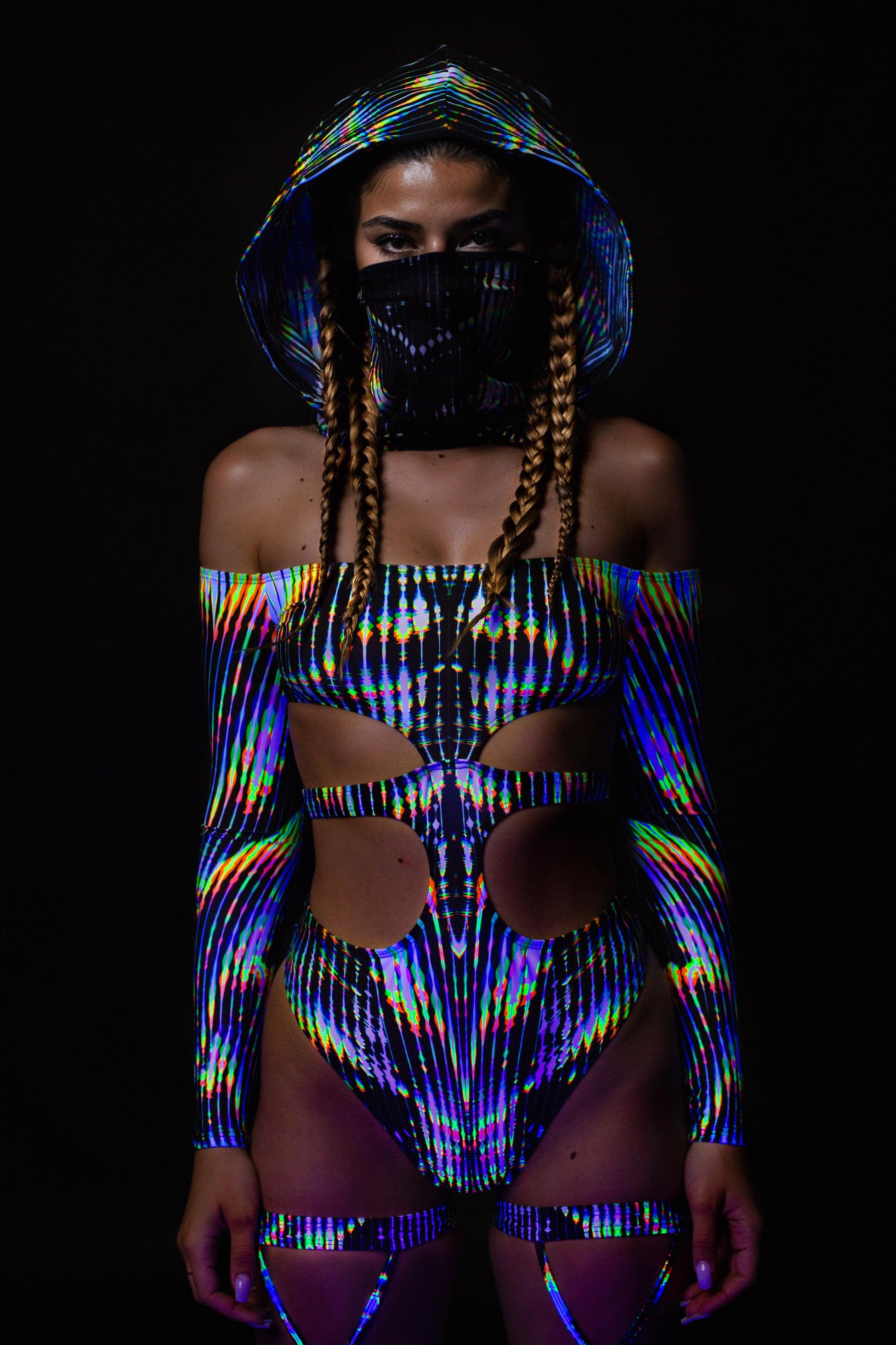 Trance Fusion Rave Hood 1