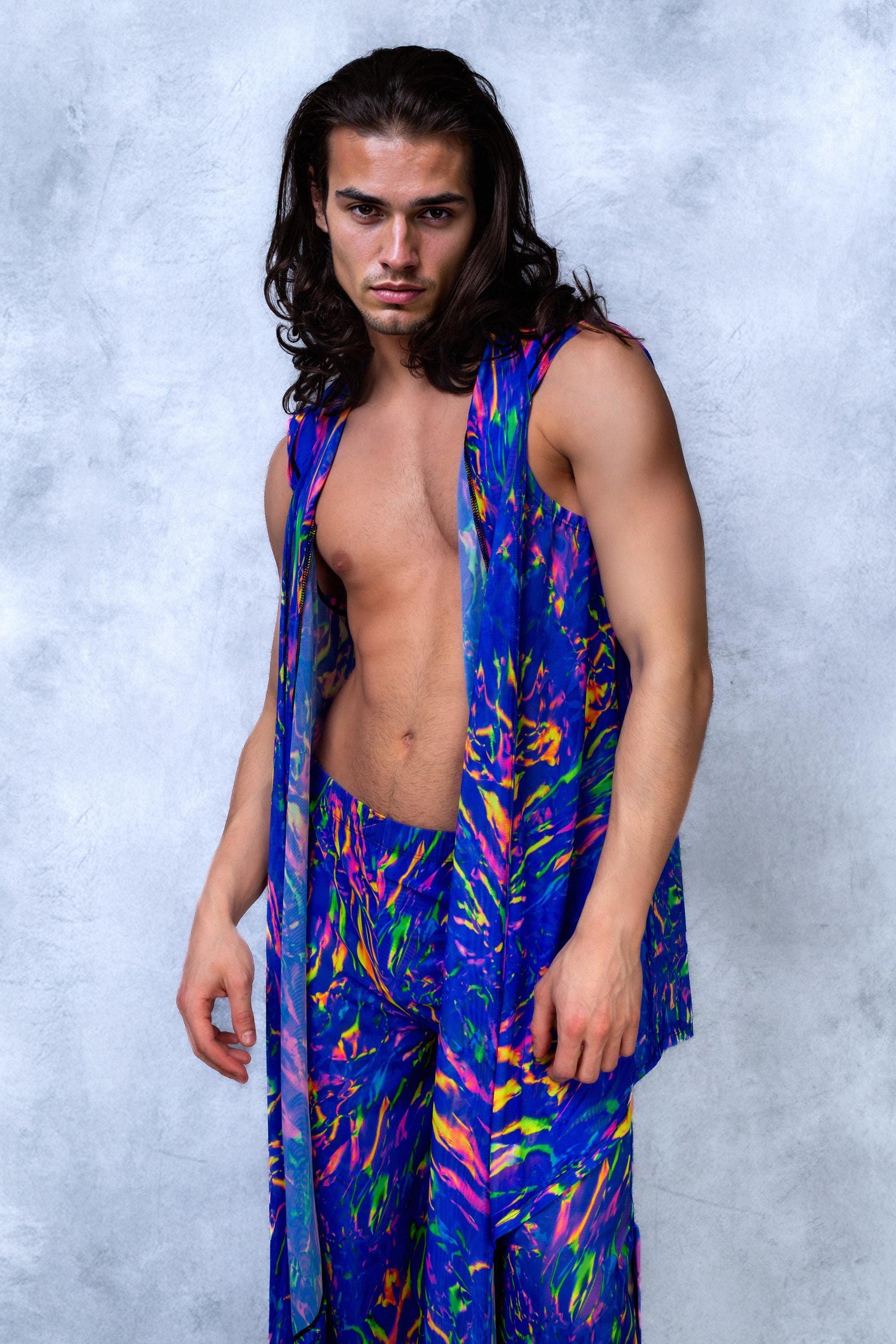 Dreamsicle Mesh Male Vest Set 1