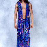 Dreamsicle Mesh Male Split Pants