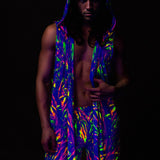 Dreamsicle Mesh Male Split Pants