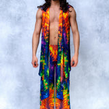 To Dye For Mesh Male Vest Set