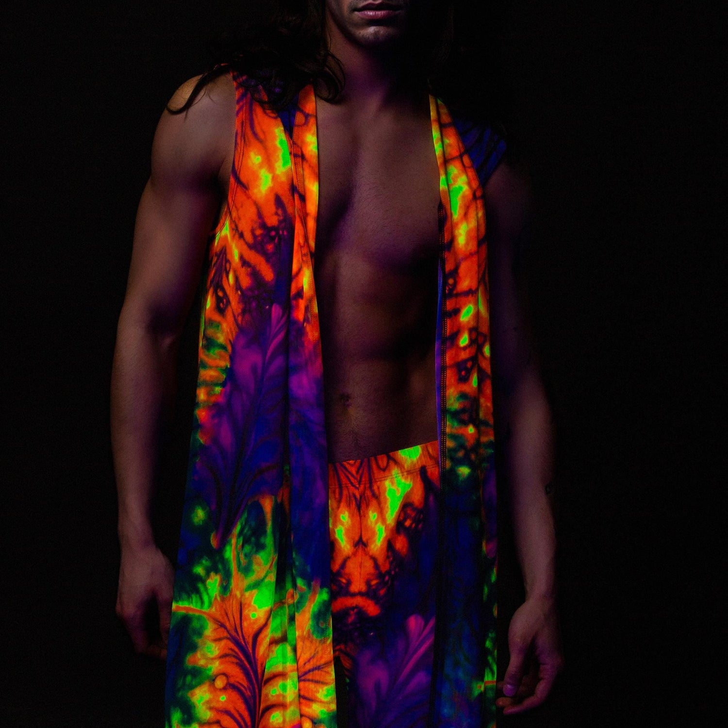 To Dye For Mesh Male Vest