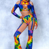 To Dye For Flared Bikini Chaps
