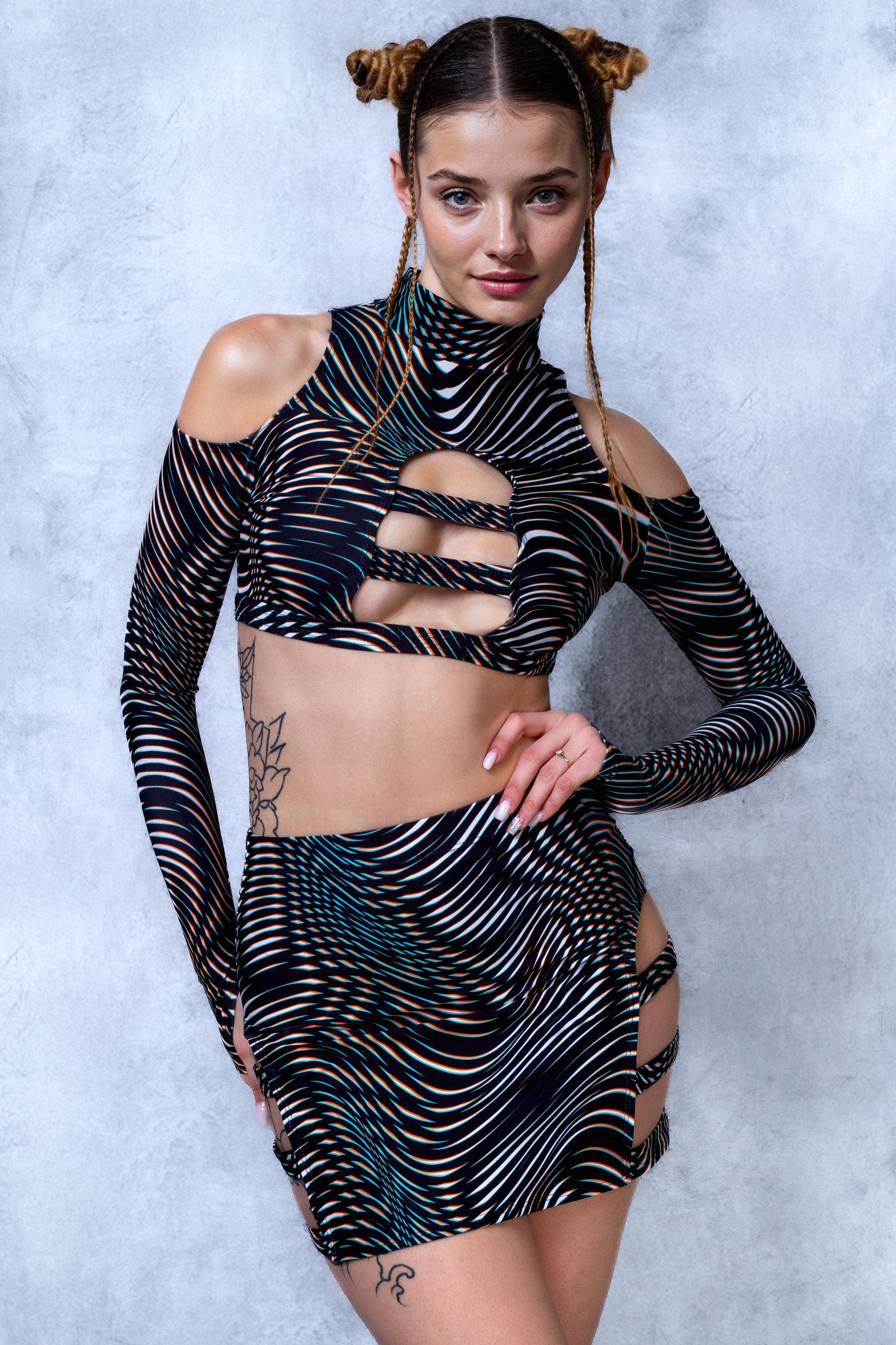 Reflektor Side Cut Skirt Set 1