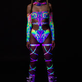 Fairy Floss Cutout Bodysuit