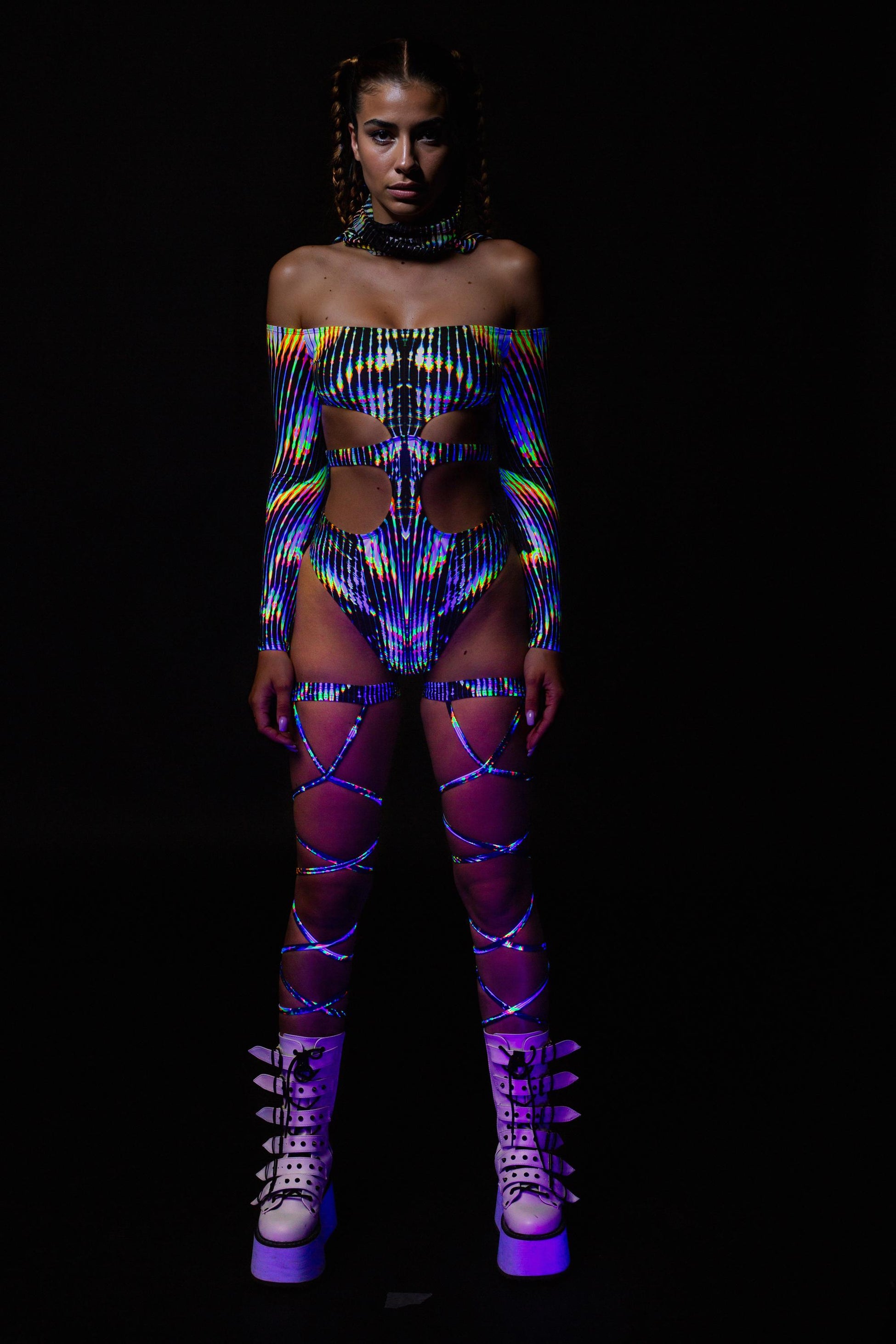 Trance Fusion Rave Hood 2