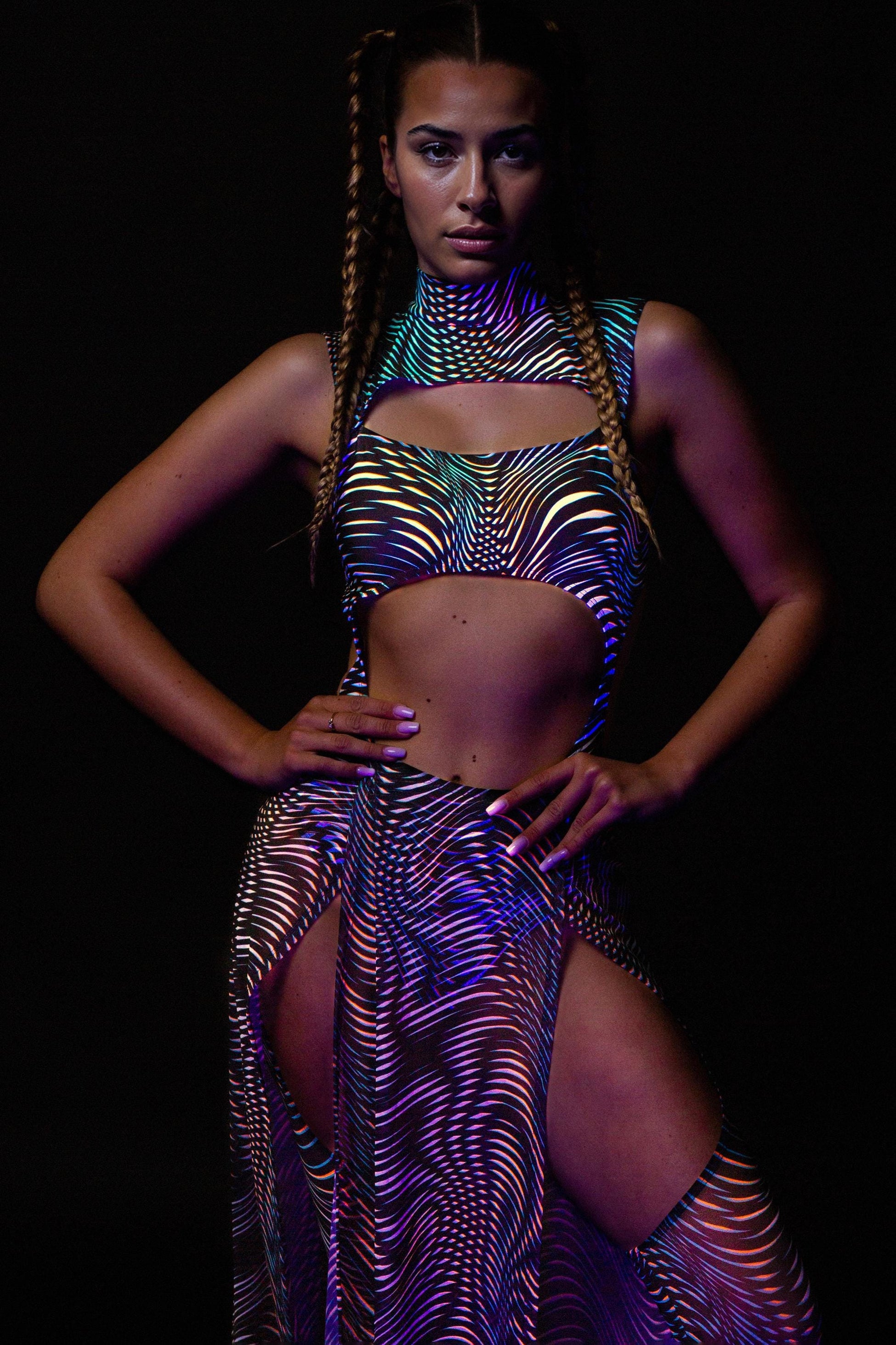 Reflektor Mesh Duster Skirt 1