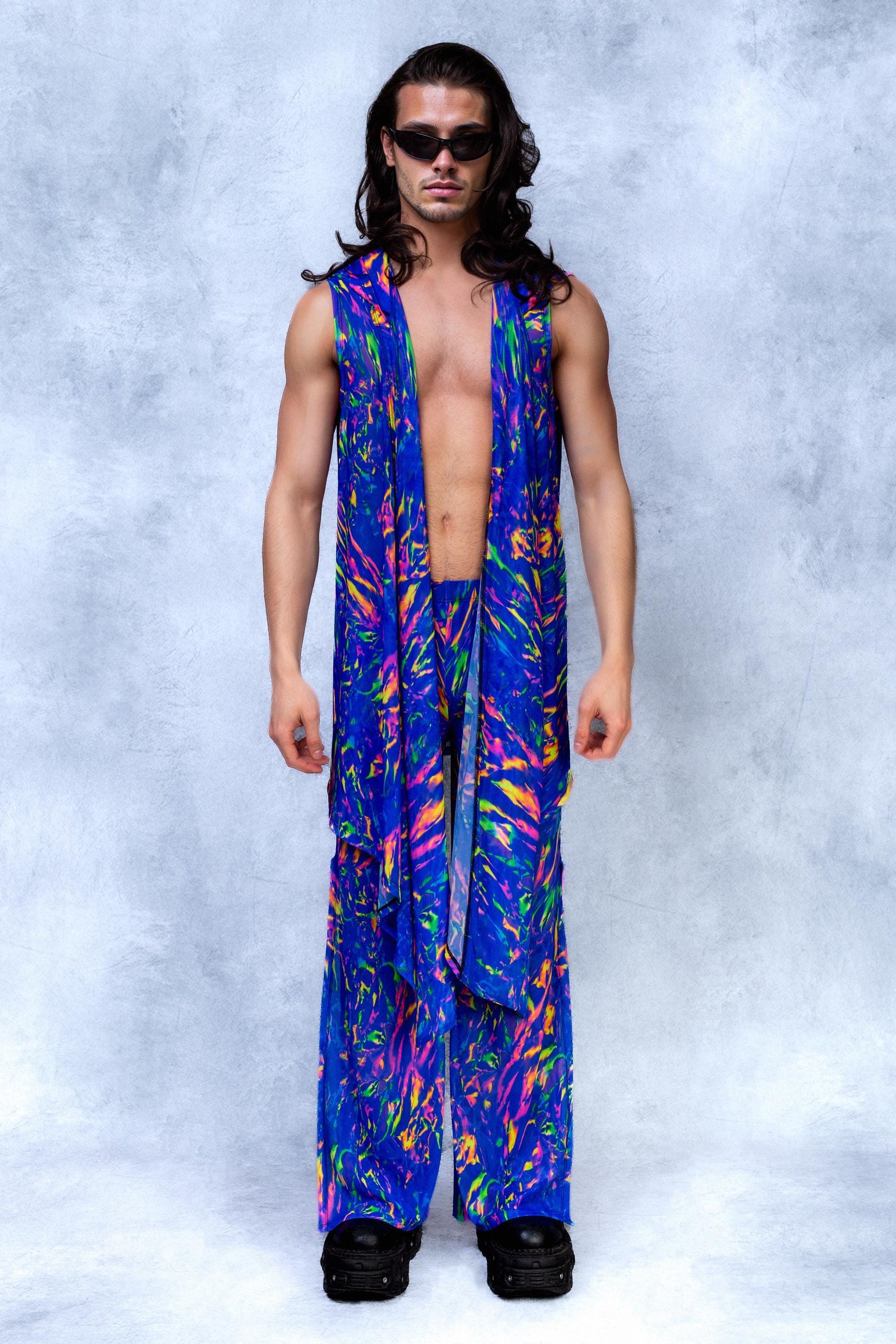 Dreamsicle Mesh Male Vest Set 2