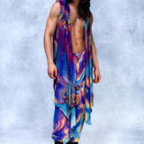 Prismoid Mesh Male Vest Set