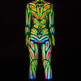 Fiery Flutter Open-Heart Costume