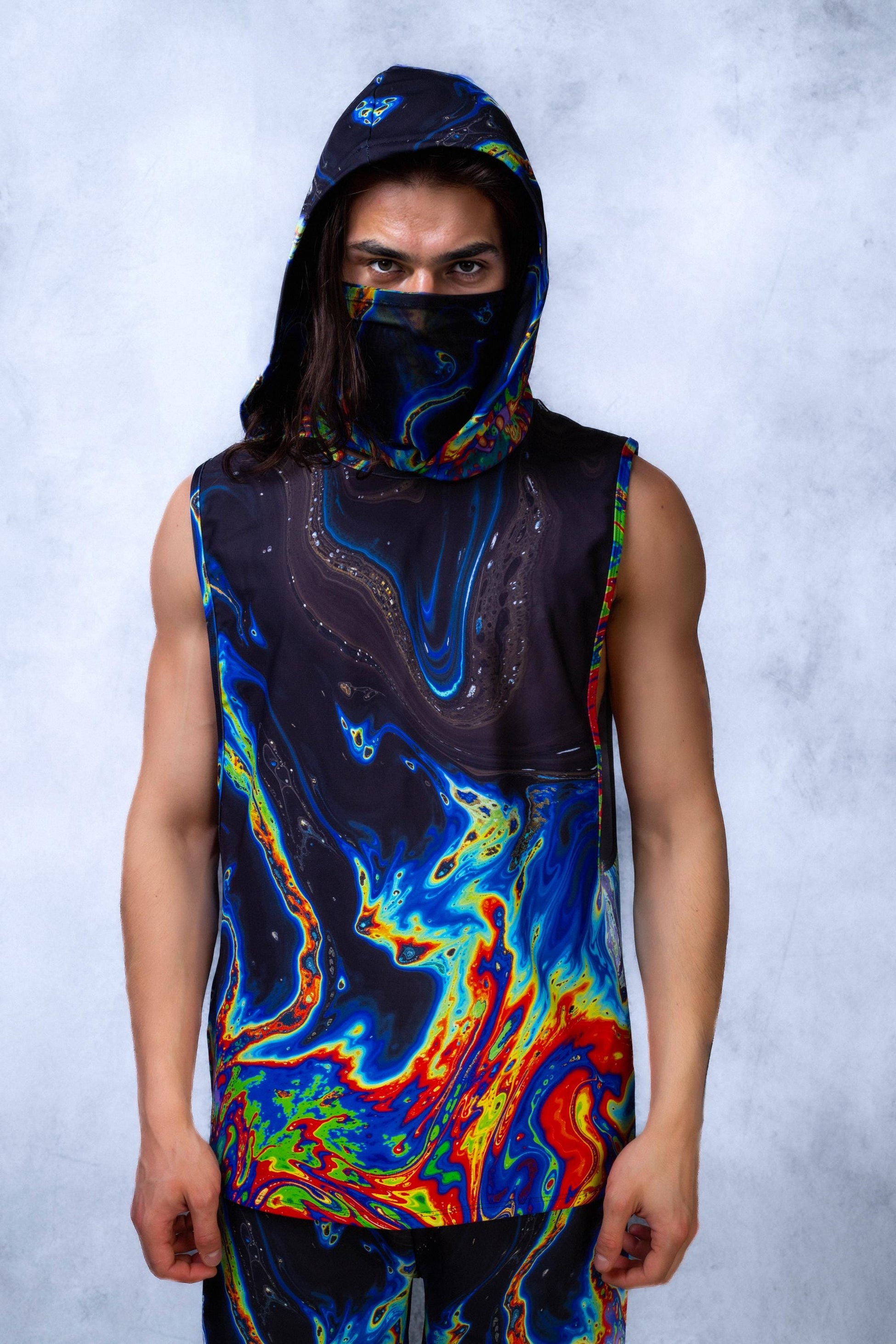 Liquiform Muscle Shorts Hooded Set 1