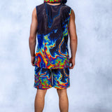 Liquiform Male Rave Shorts
