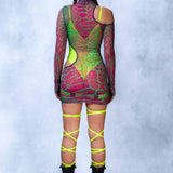 Emerald Viper Leg Wraps