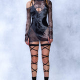In Too Deep Roundcut Dress