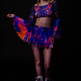 Aquatic Dance Mini Cloche Skirt Set