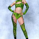 Neuron Overload Chaps Leotard