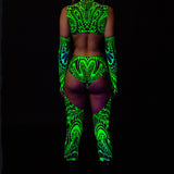 Neuron Overload Chaps Leotard