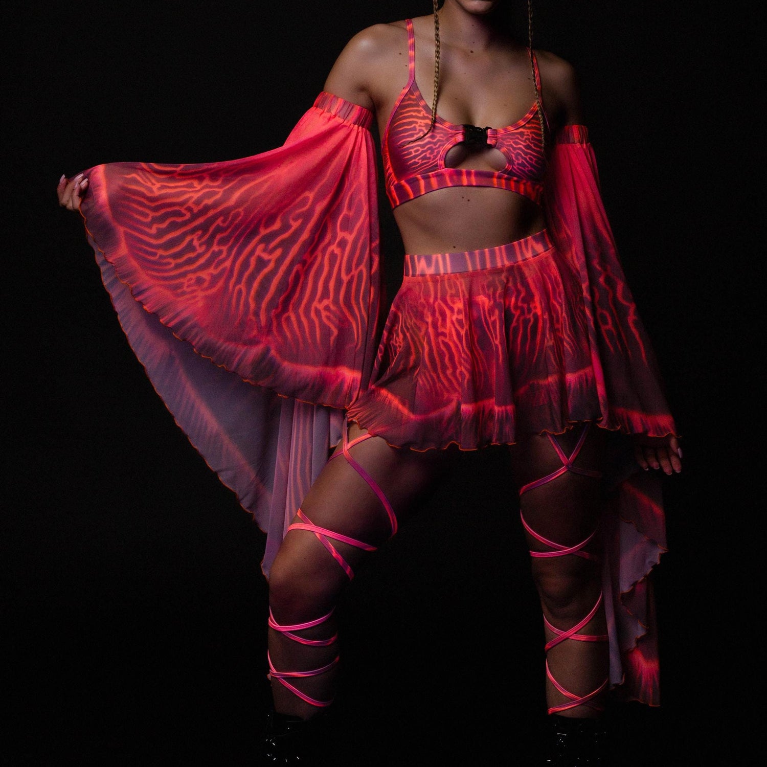 Pulsewave Buckle Angel Set Pink