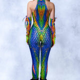 Li Zard Criss-Cross Jumpsuit