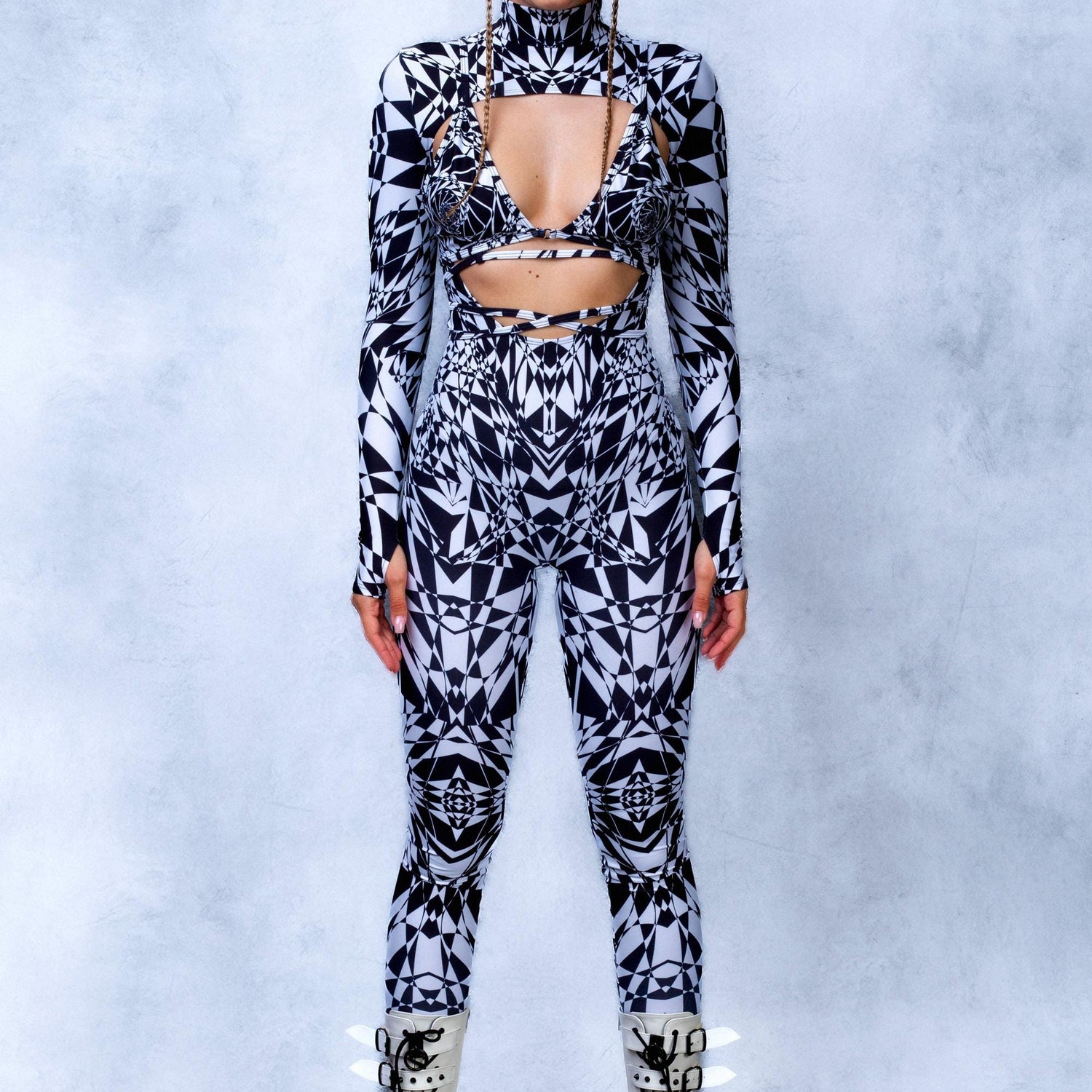 Women Disturbia Open-Heart Costume