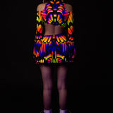 Quiver Sunset Bell Sleeve Dress
