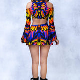 Quiver Sunset Bell Sleeve Dress