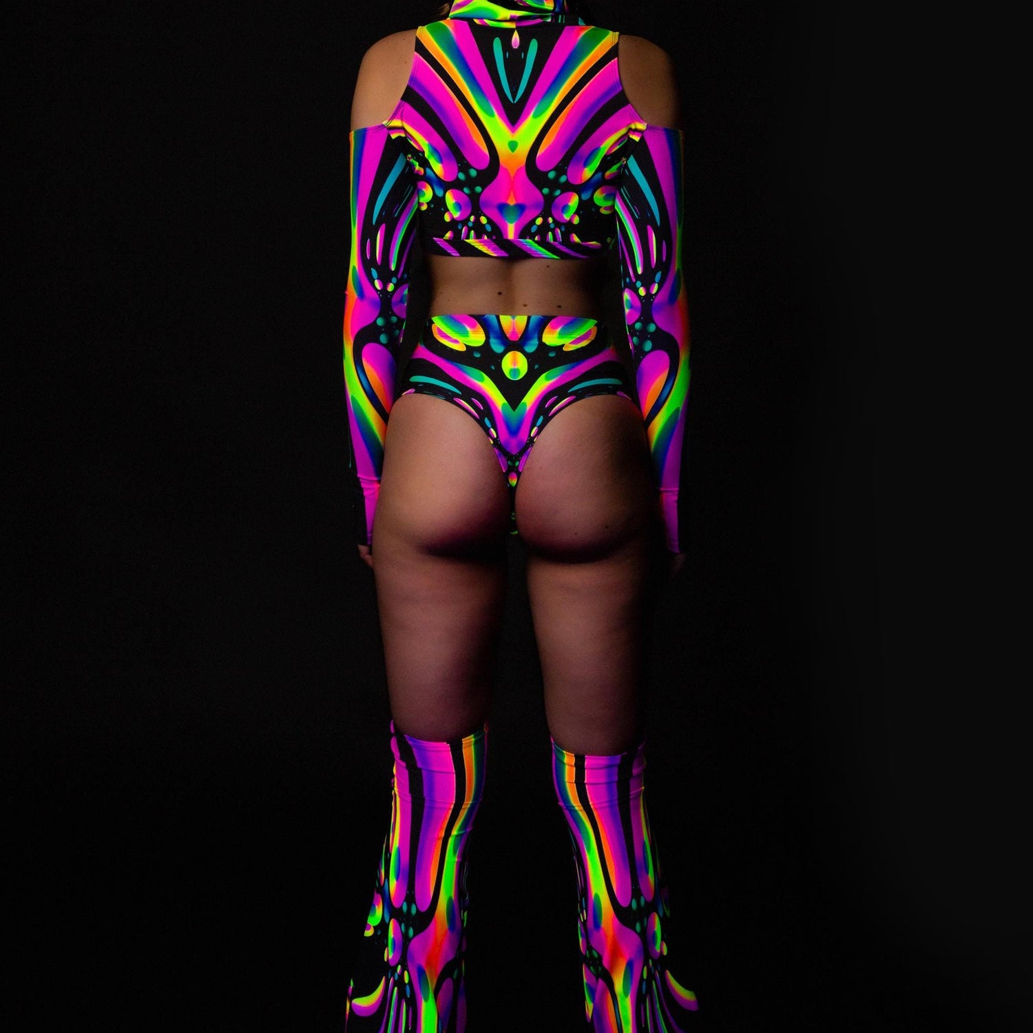 Women True Fluidity Flared Bikini Chaps
