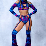 Tie Breaker Cold Shoulder Set
