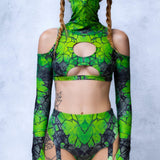 Uranium Wasted Cold Shoulder Set